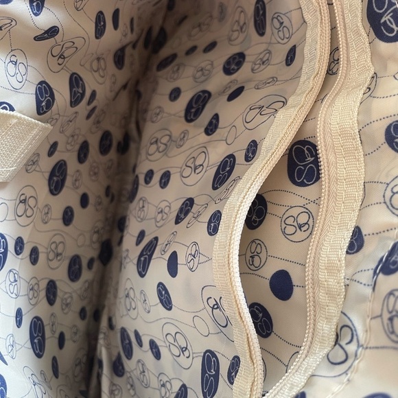 Samantha Brown Nylon Carry On Bag Black Croc Embossed Leather Handles tr… - Picture 8 of 11